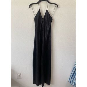 Zara Basic Collection mesh black jumpsuit size S